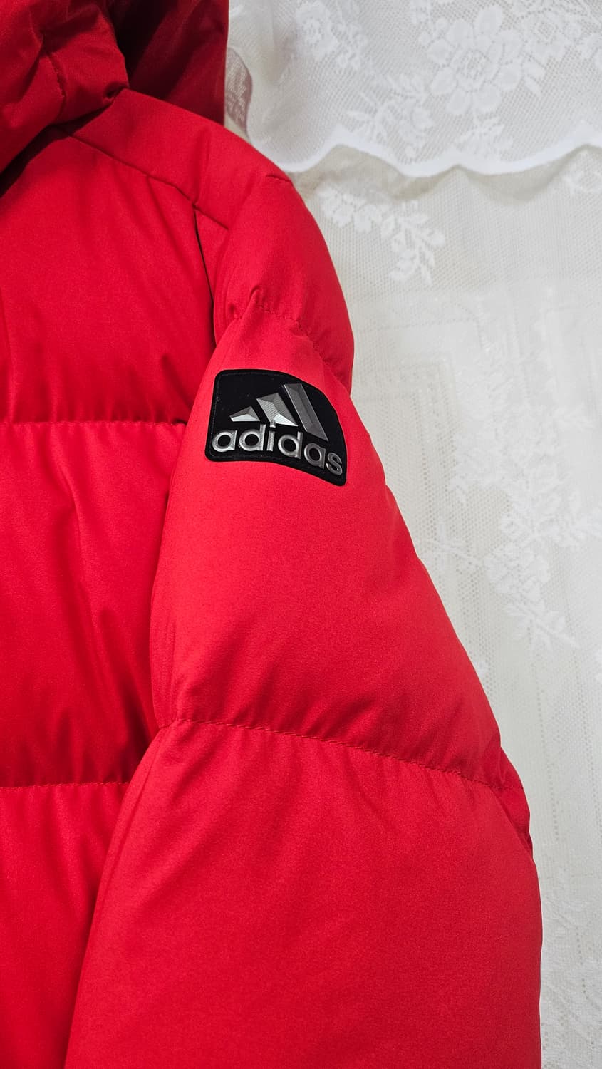256  아디다스 레드남성 롱패딩  95 상품이미지7