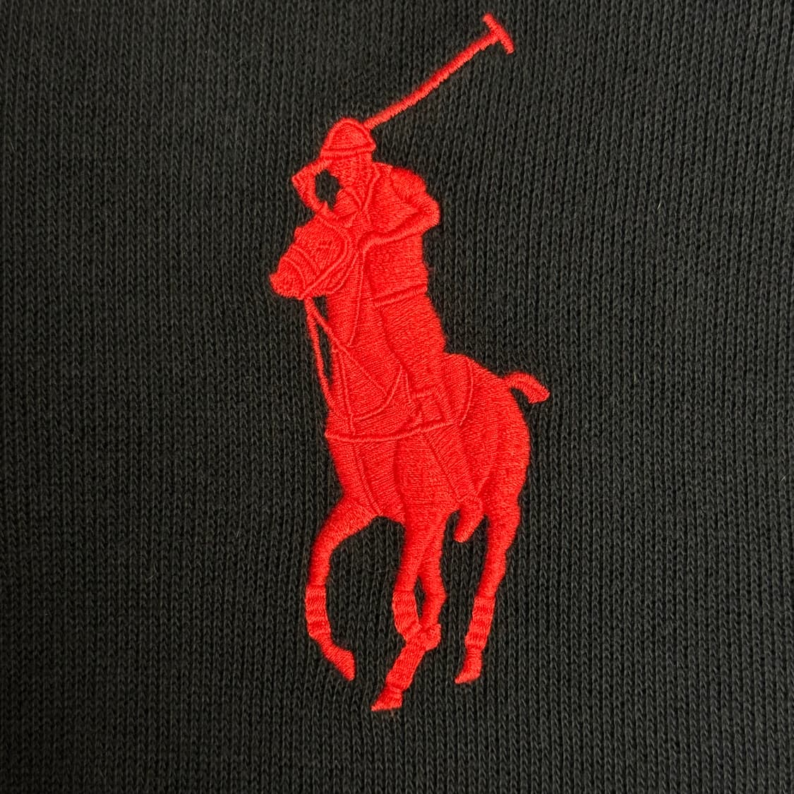 폴로 랄프로렌 빅포니 니트 반집업 상품이미지3