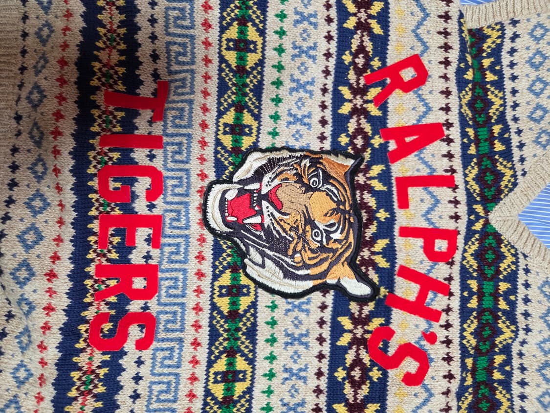 폴로 타이거 페어아일 니트 M 상품이미지2