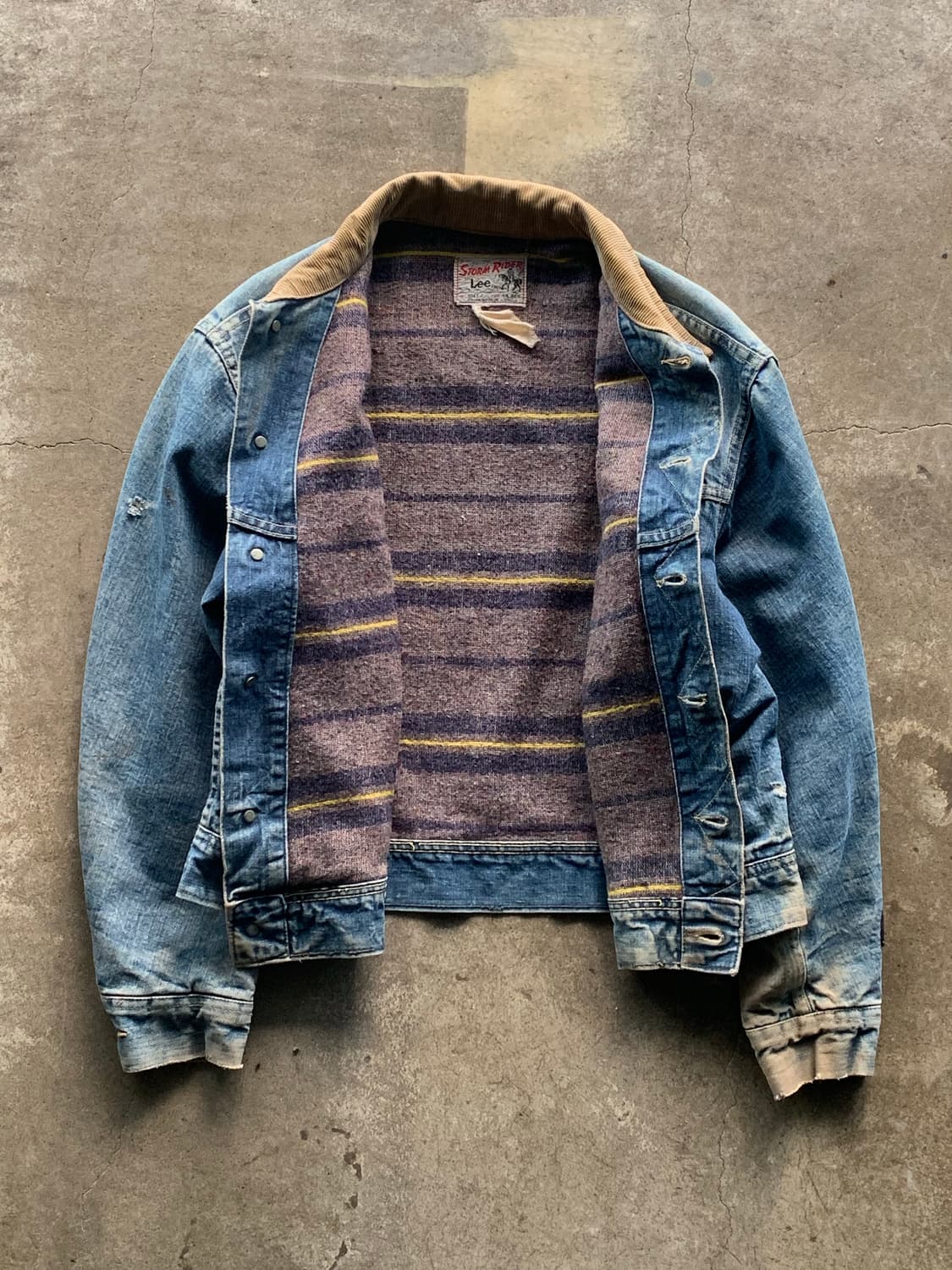 70s Lee Riders 스톰라이더 101-LJ 데님 트러커 자켓 상품이미지2