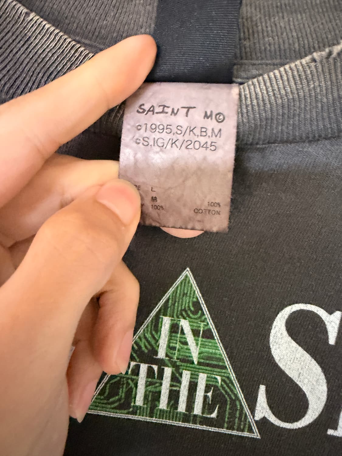 세인트미카엘 공각기동대 반팔 L 상품이미지2