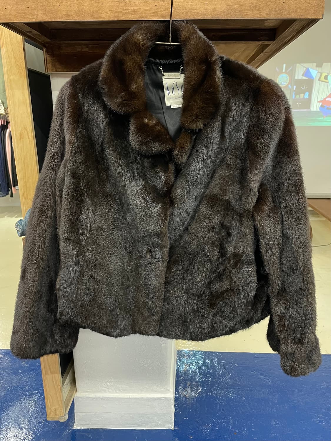 Kasu Mink 밍크 자켓 상품이미지4