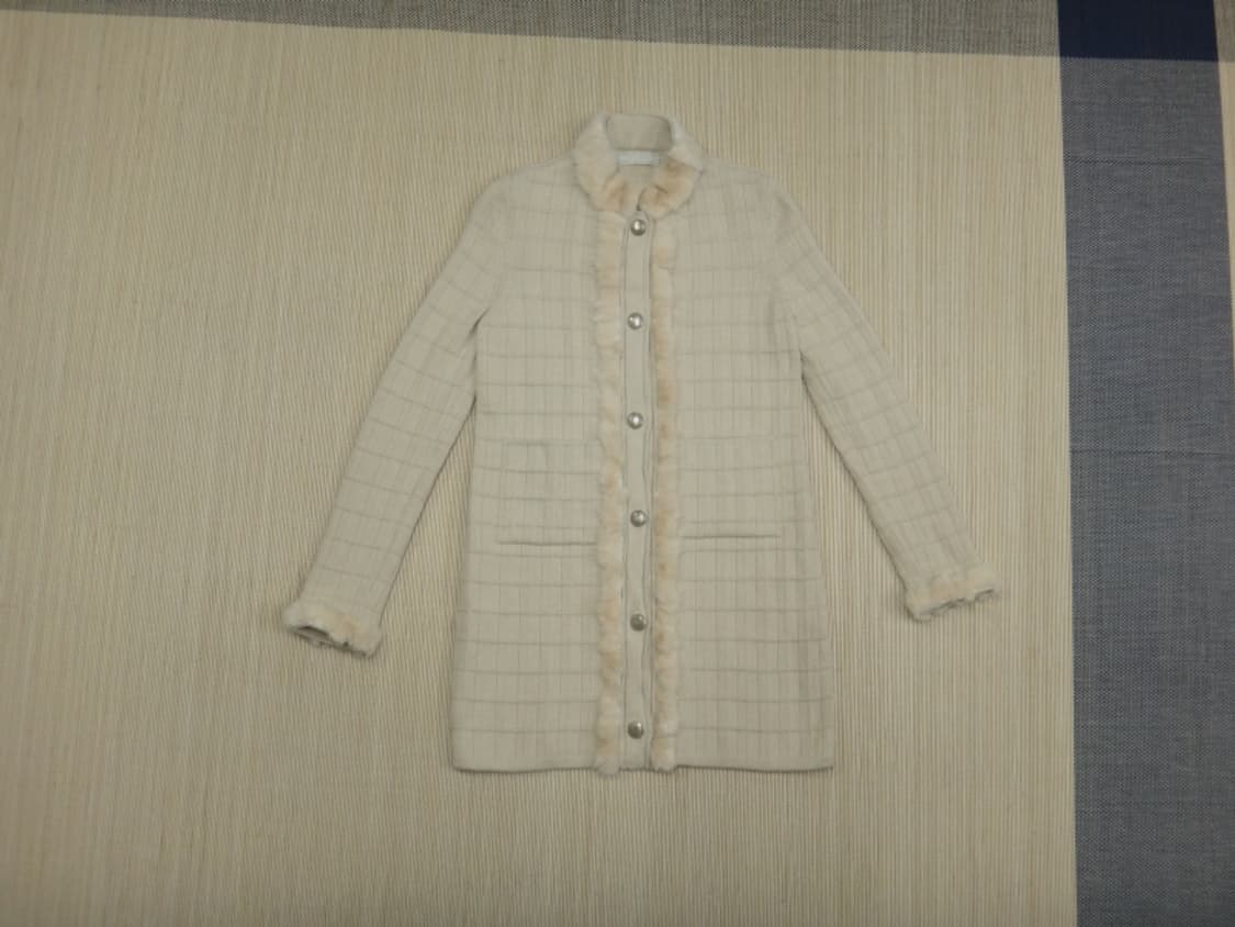 (90) 마인 MINE 밍크배색 울 코트 상품이미지1