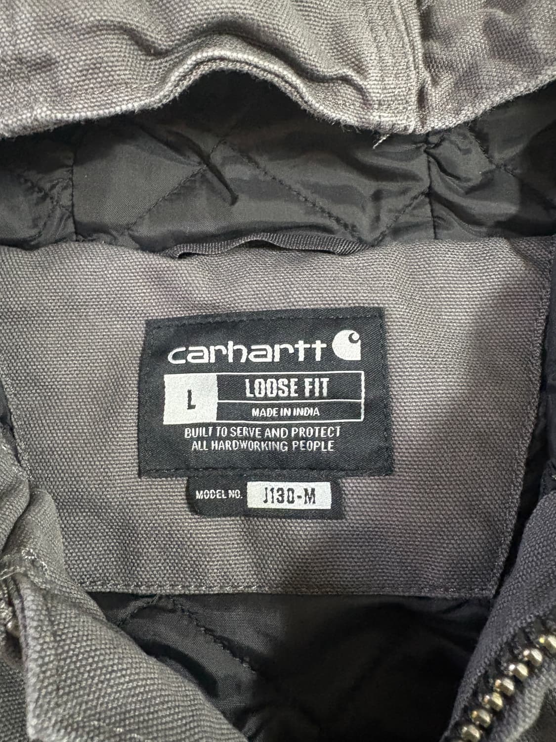 [L] 칼하트 빈티지 자갈색 j130 GVL 상품이미지3