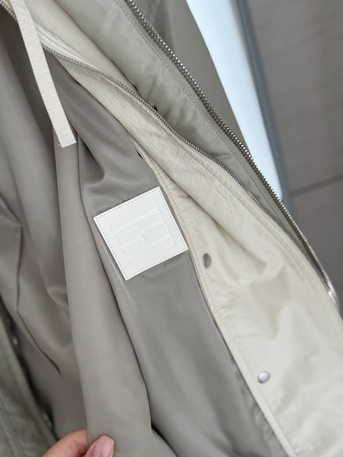 시스템(System) 붐버 블루종 자켓 상품이미지8