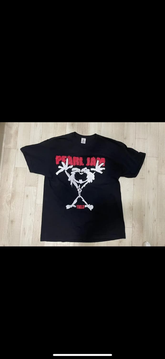 [XL] pearl jam yield tour 1998 빈티지 밴드티 상품이미지1