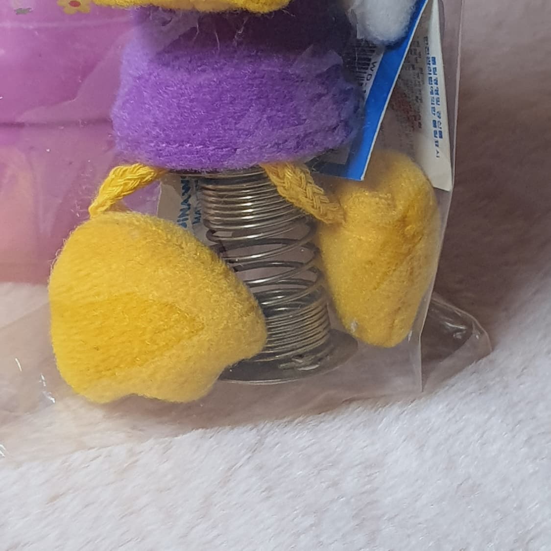 미개봉) 고전 디즈니 데이지덕 스프링 인형 토이 봉제인형 덕 오리 빈티지 상품이미지4