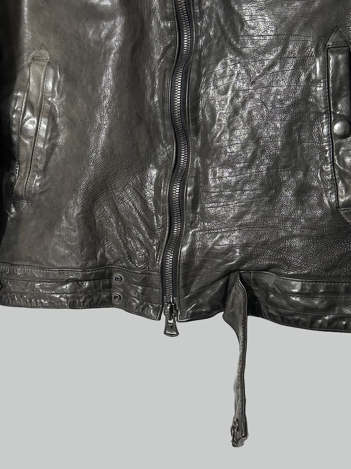 요지 야마모토 레더 자켓 상품이미지3