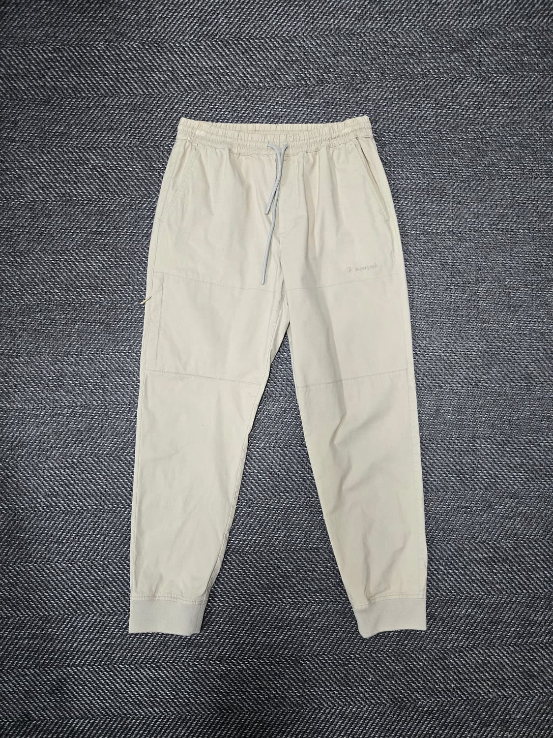 스노우피크 베이지 조거팬츠 밴딩바지 상품이미지1