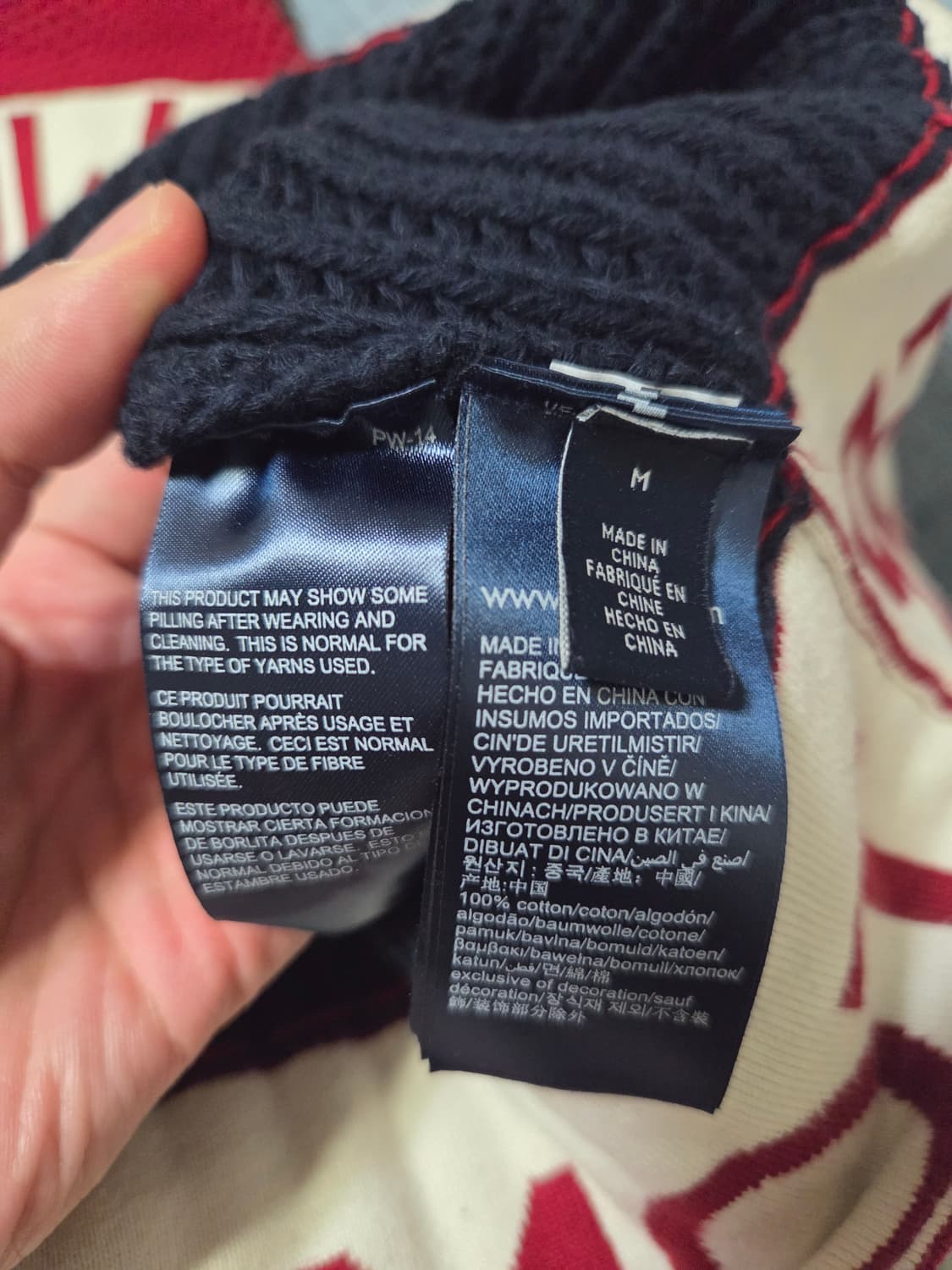 타미힐피거 니트 상품이미지3