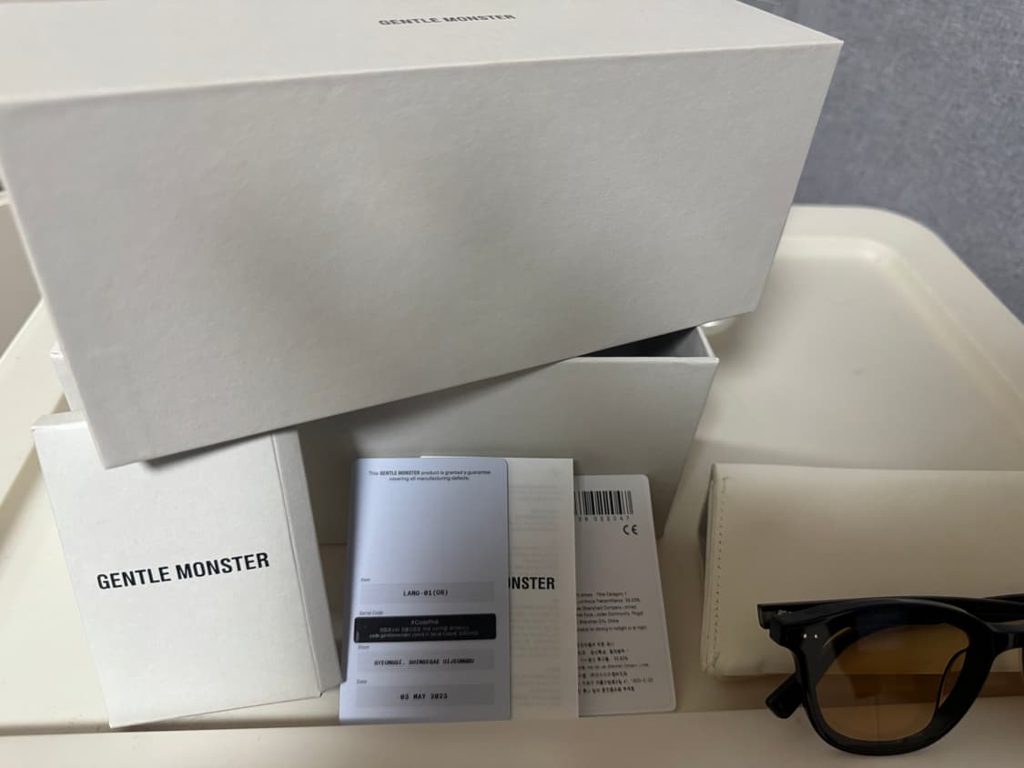 젠틀몬스터 랭01 오렌지 상품이미지2