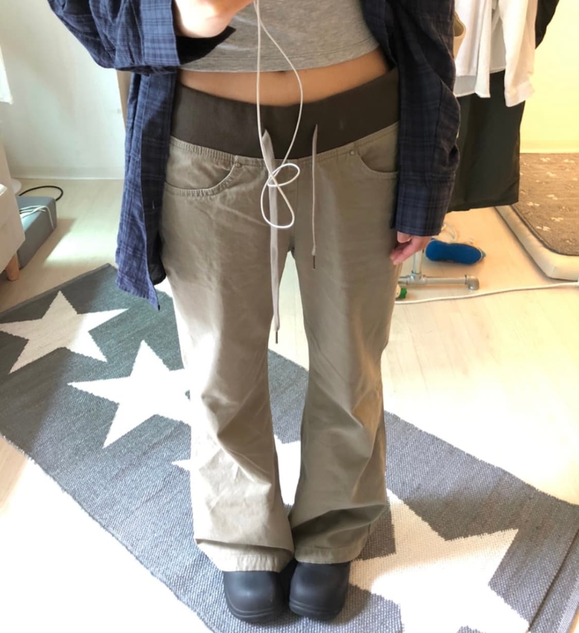 부츠컷 바지 상품이미지1