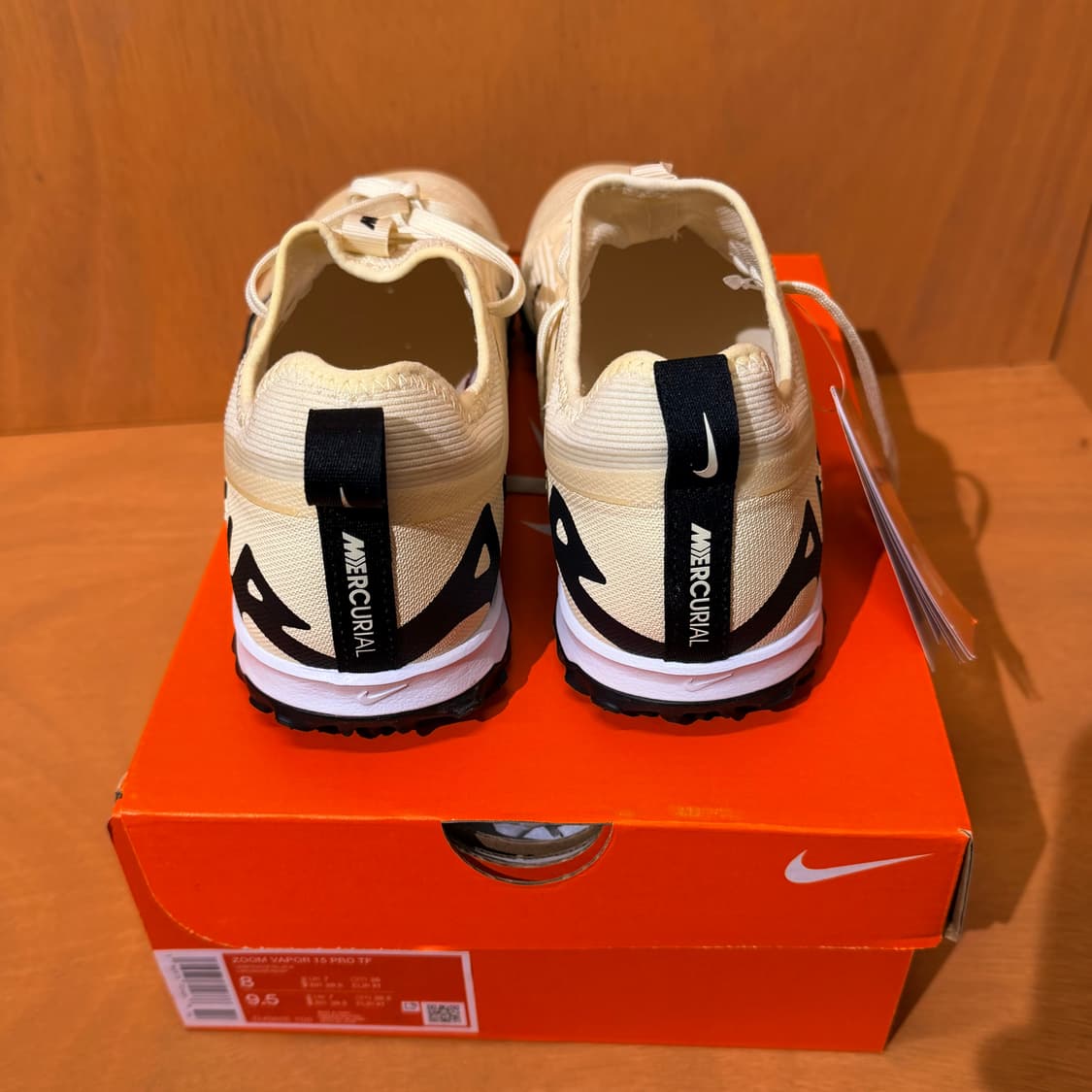 새상품)나이키 줌 머큐리얼 베이퍼 15프로 풋살화 260 레몬 상품이미지6