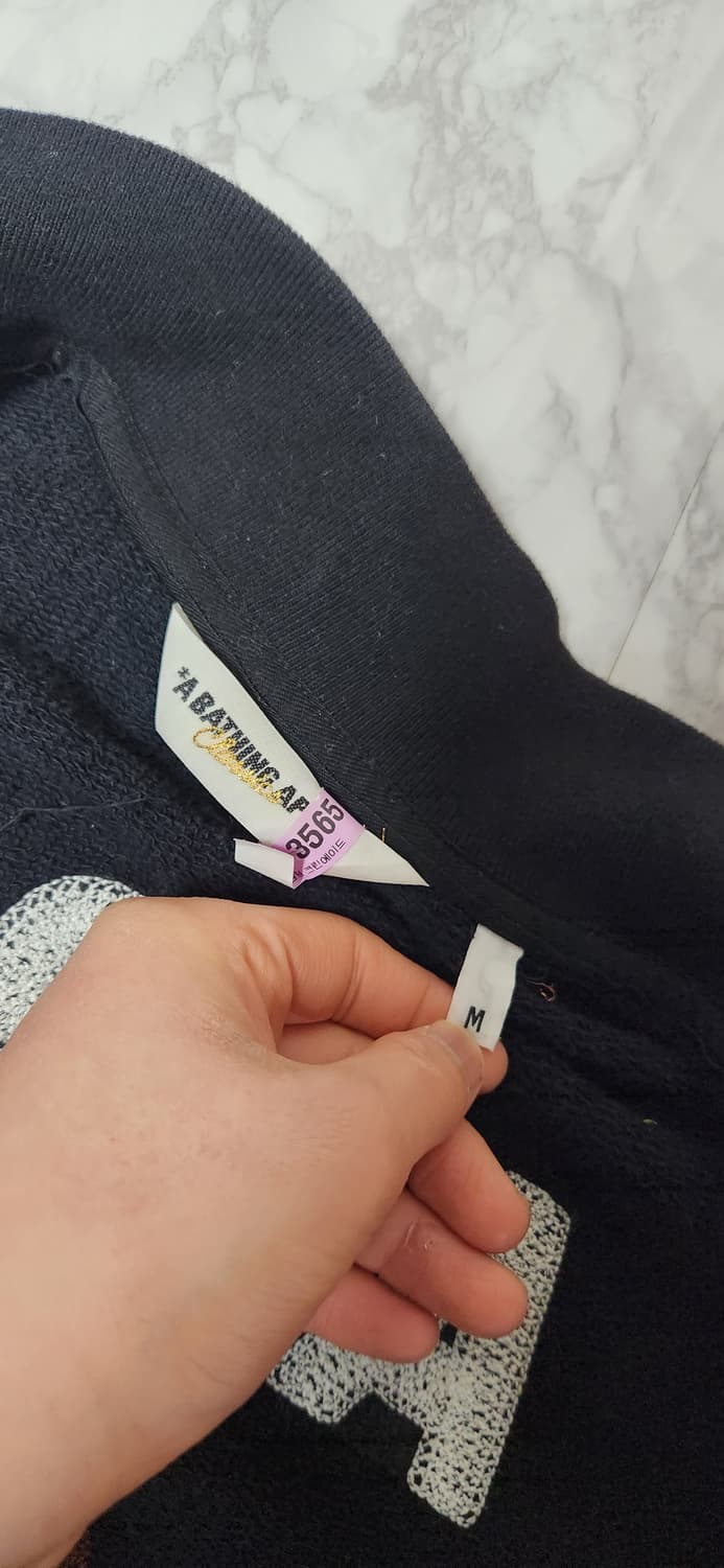 베이프 빅로고 바시티 자켓 상품이미지7