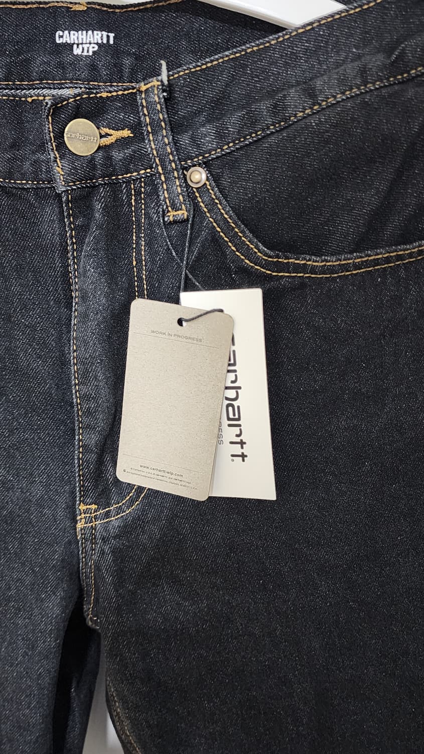 칼하트 윕 블랙 청바지 28 상품이미지10