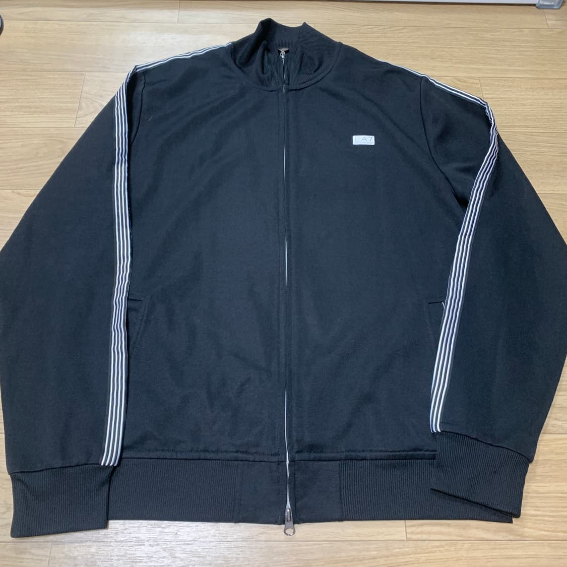 2XL) 엠포리오 아르마니 EA7 빅로고 트랙탑 져지 상품이미지1