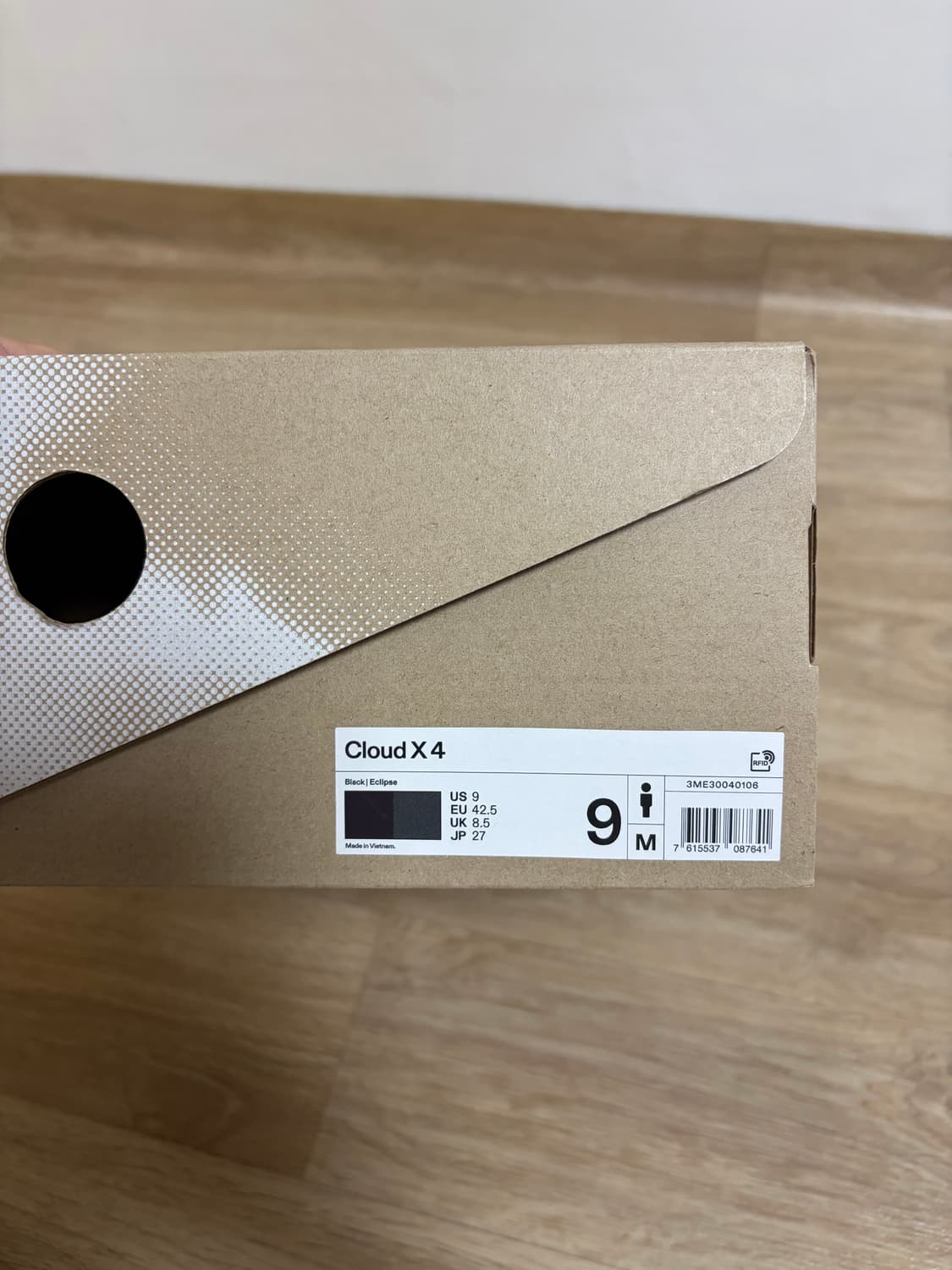 [270]온러닝 클라우드x4 블랙 상품이미지5