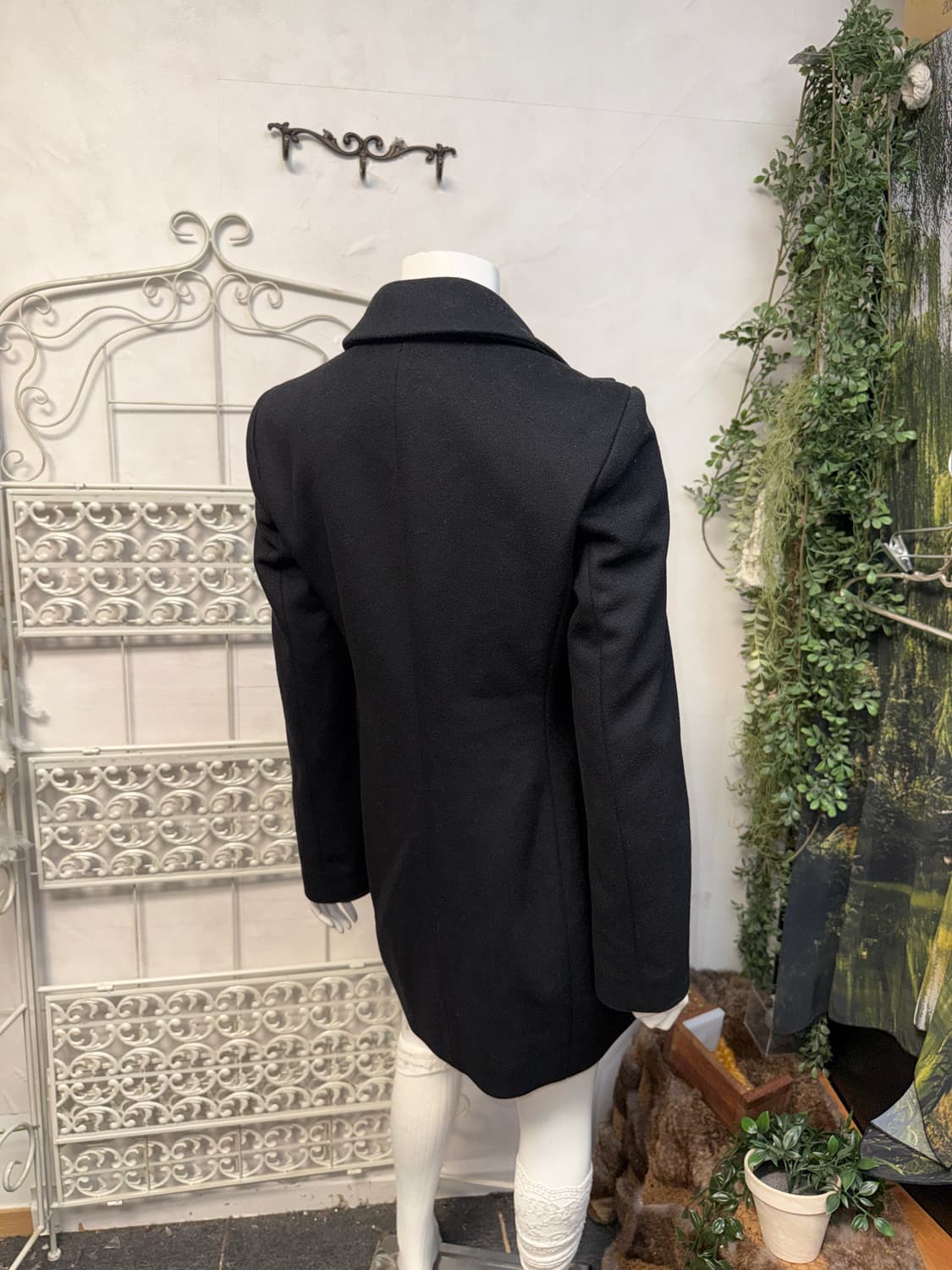 HUGO BOSS ruffle wool cashmere coat 상품이미지7