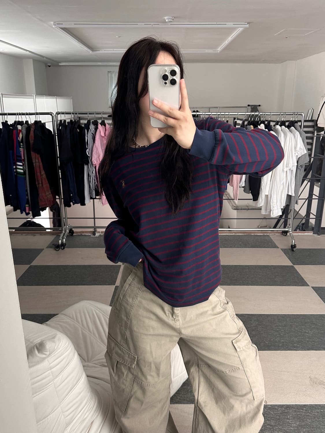 폴로 랄프로렌 스트라이프 멀티포니 롱슬리브  상품이미지9