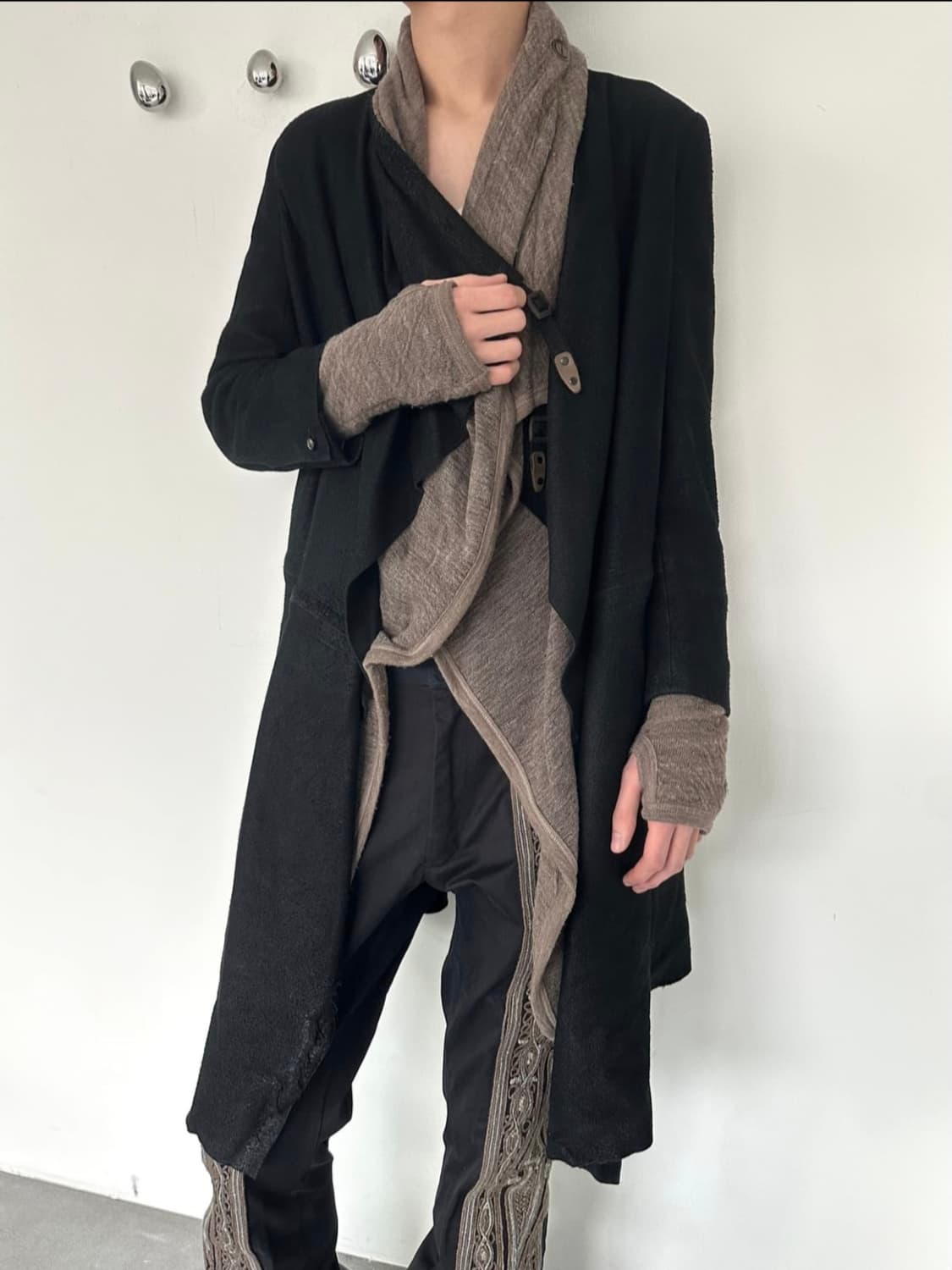 아이작 세럼 디어스킨 레더 코트 상품이미지1