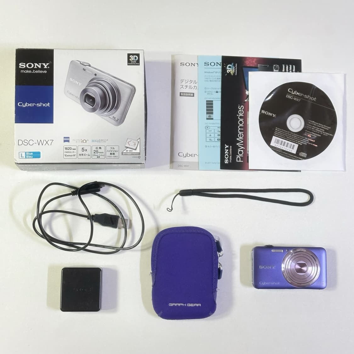 [*풀박스!💜/작례⭕️] 소니 사이버샷 DSC-WX7 빈티지 카메라 상품이미지5
