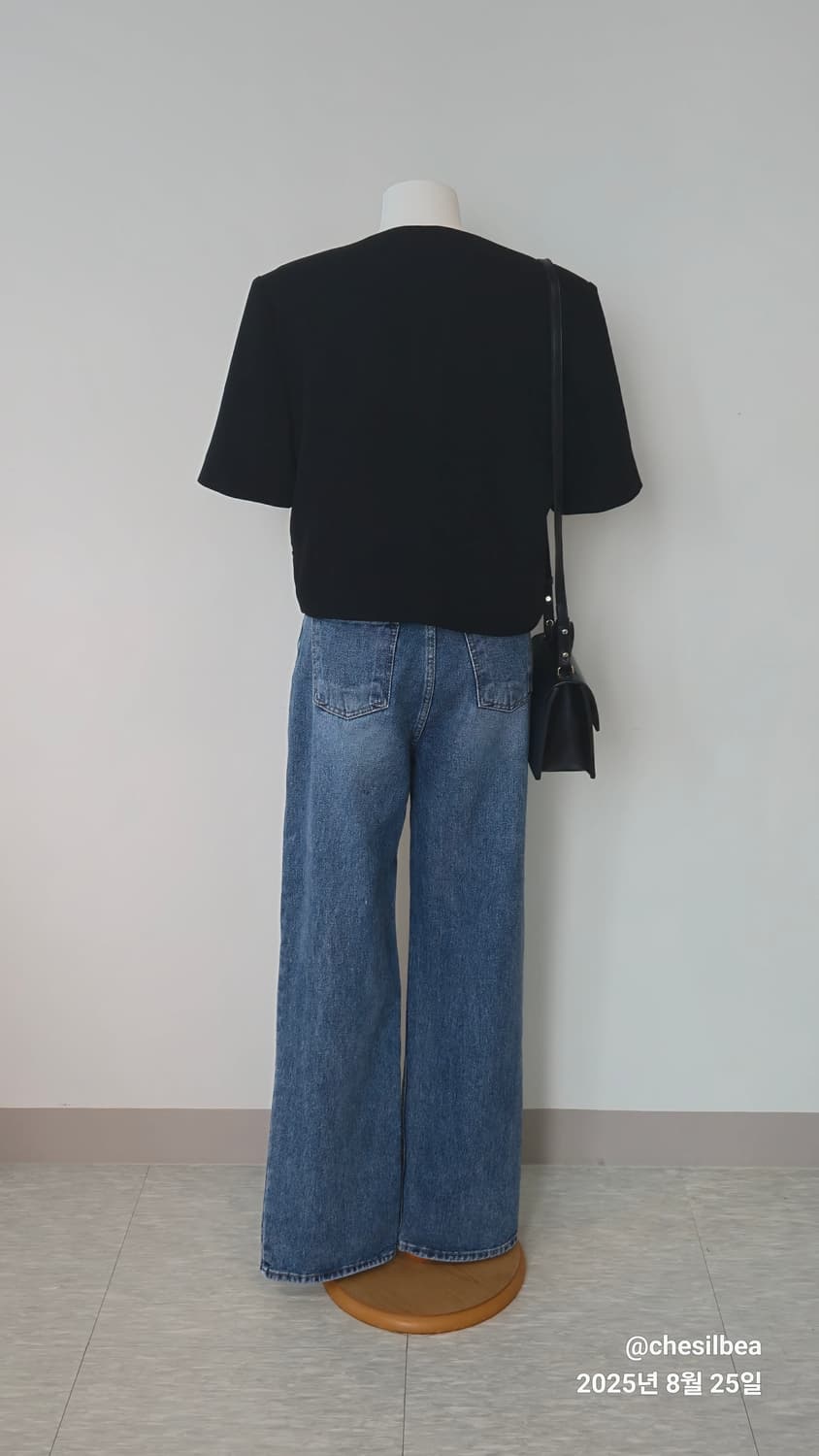 블랙 숏 자켓  상품이미지5