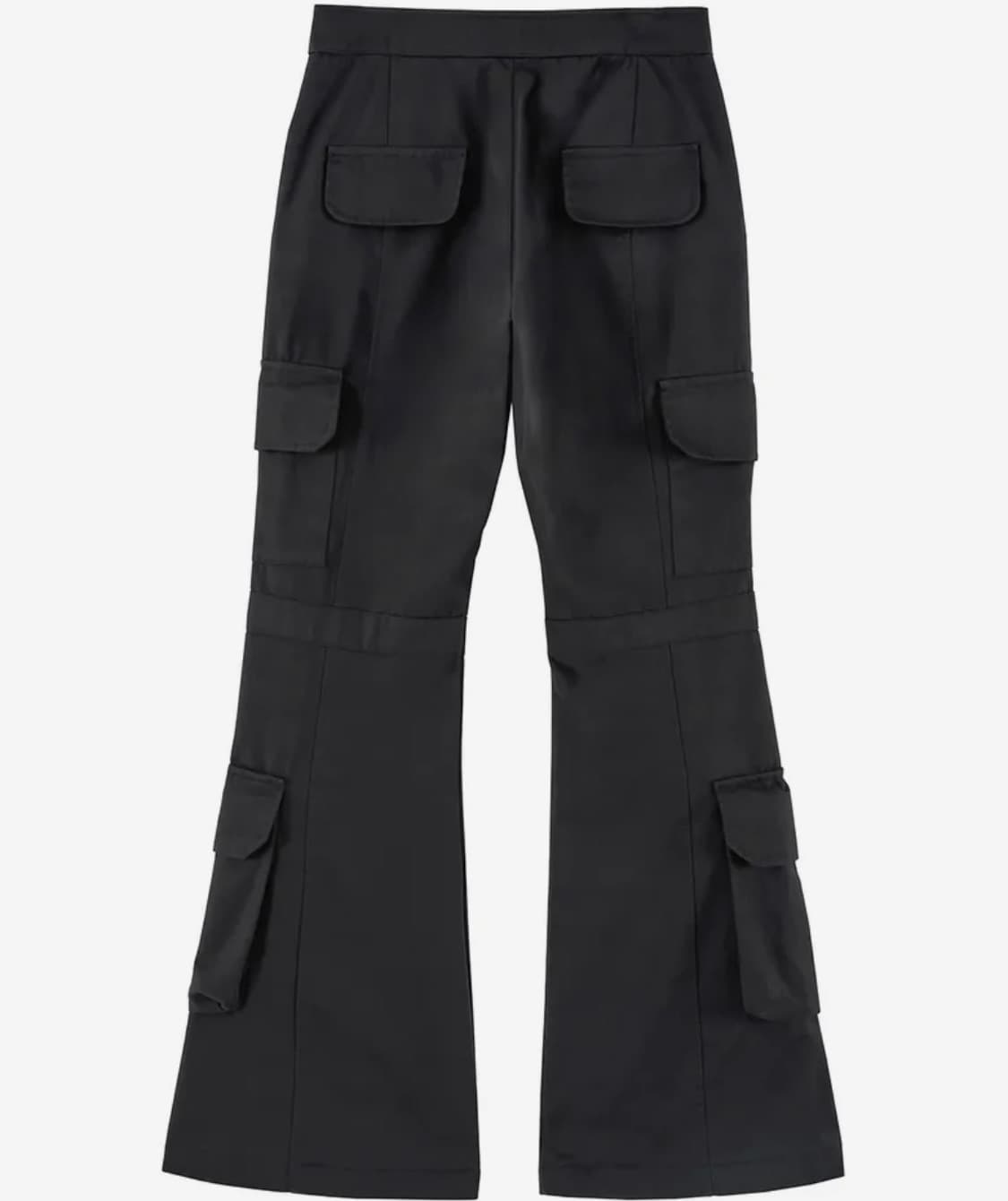 플레어업 5.cargo Flare Pants black 상품이미지4