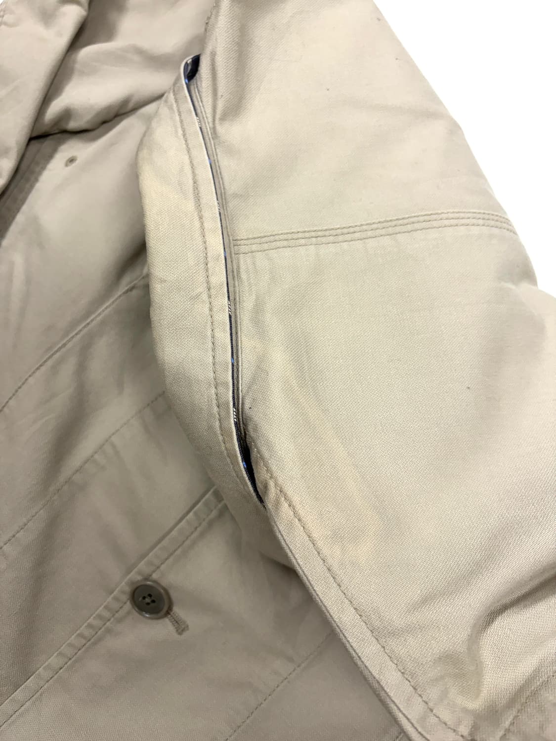 유니클로 UNIQLO 베이지 코튼 블레이저 자켓 상품이미지4