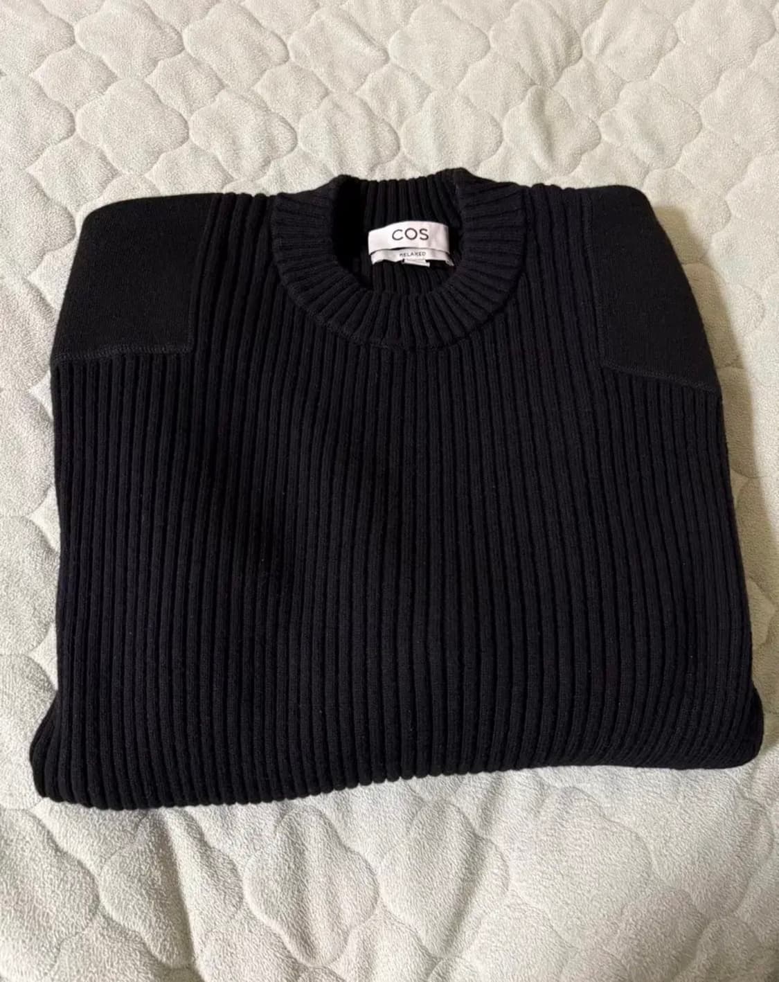 cos(코스) 패치디테일 울 블랜드 스웨터 M 상품이미지1
