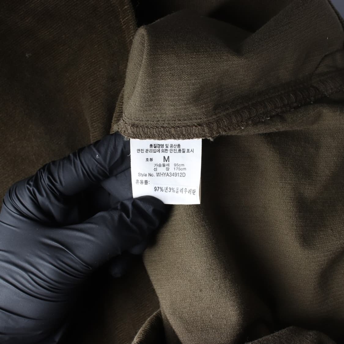 후아유 빈티지 투포켓 코듀로이 셔츠 다크브라운 M 상품이미지6