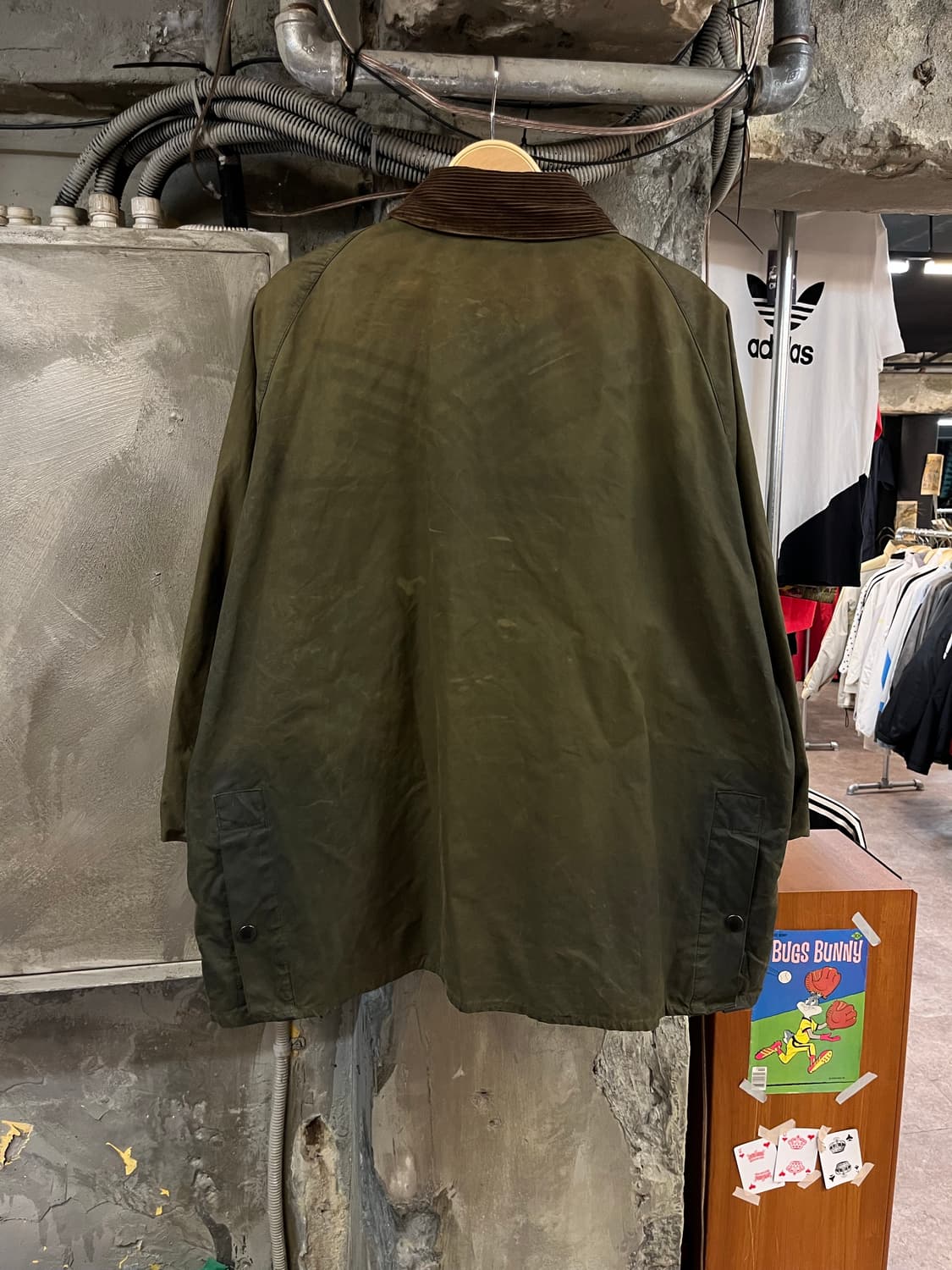 바버 왁스 자켓 카키  #csz1853 상품이미지2