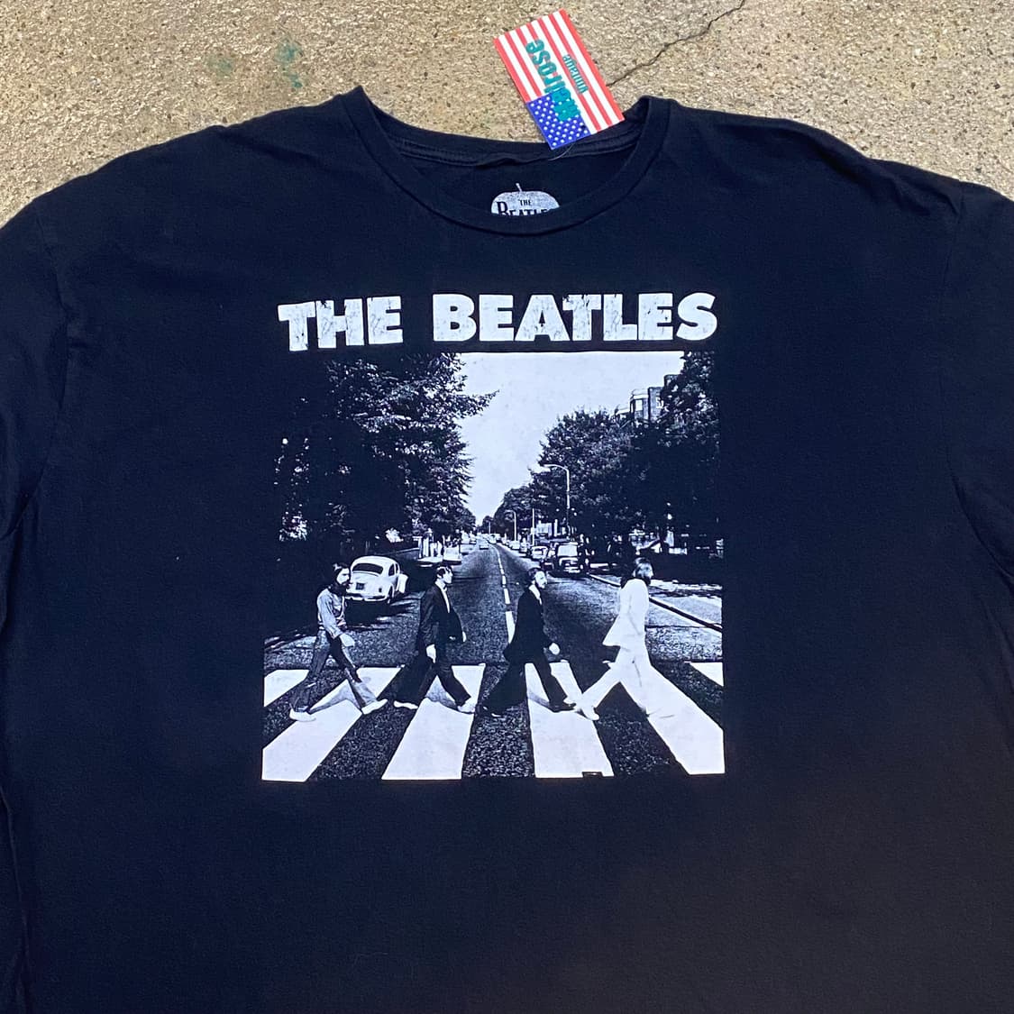 레어) 미국 빈티지 비틀즈 공식굿즈 프린팅 반팔티 락티셔츠 상품이미지3