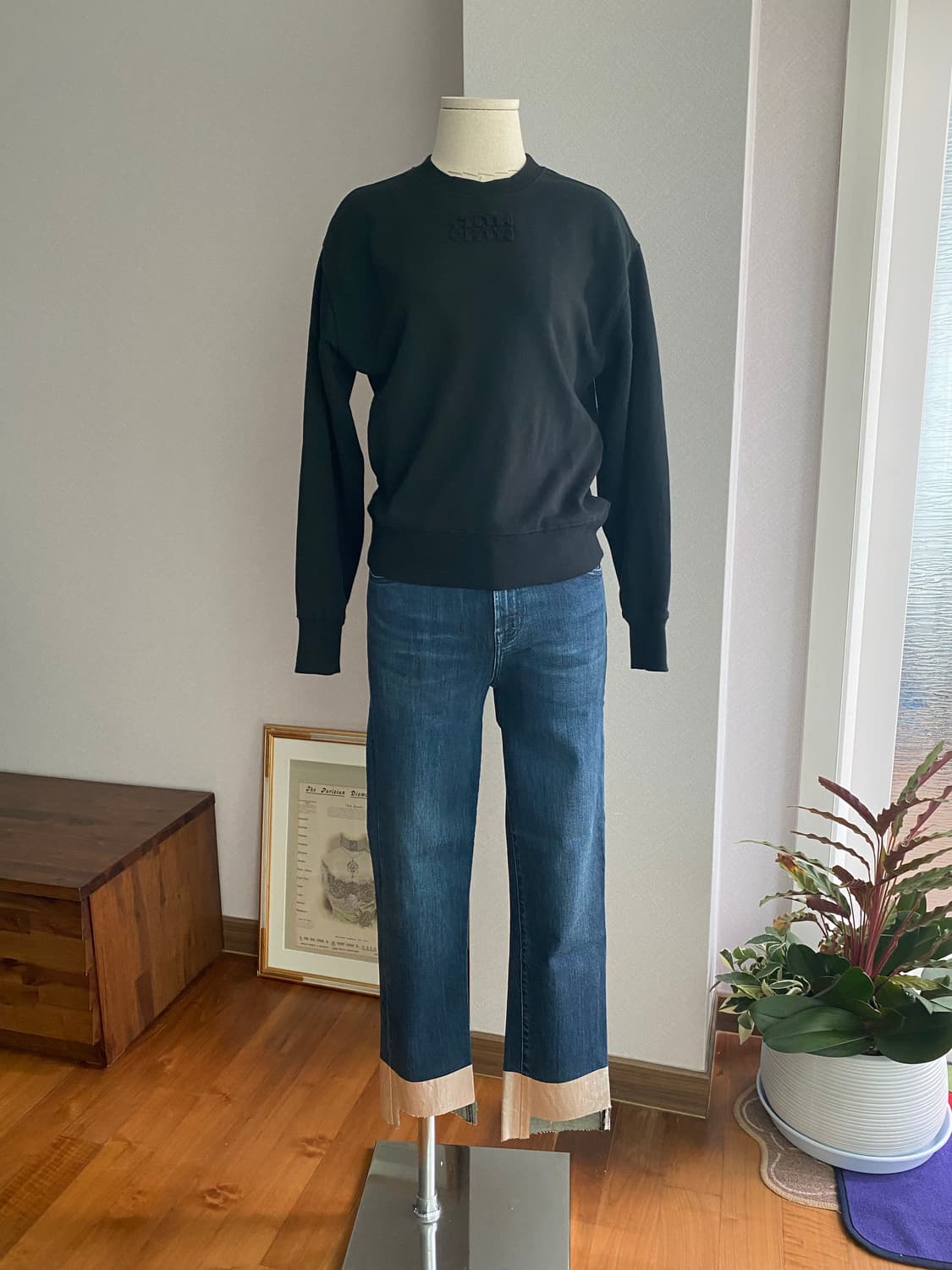 J BRAND 제이브랜드 실버코팅 디테일 데님(25,미착용) 상품이미지3