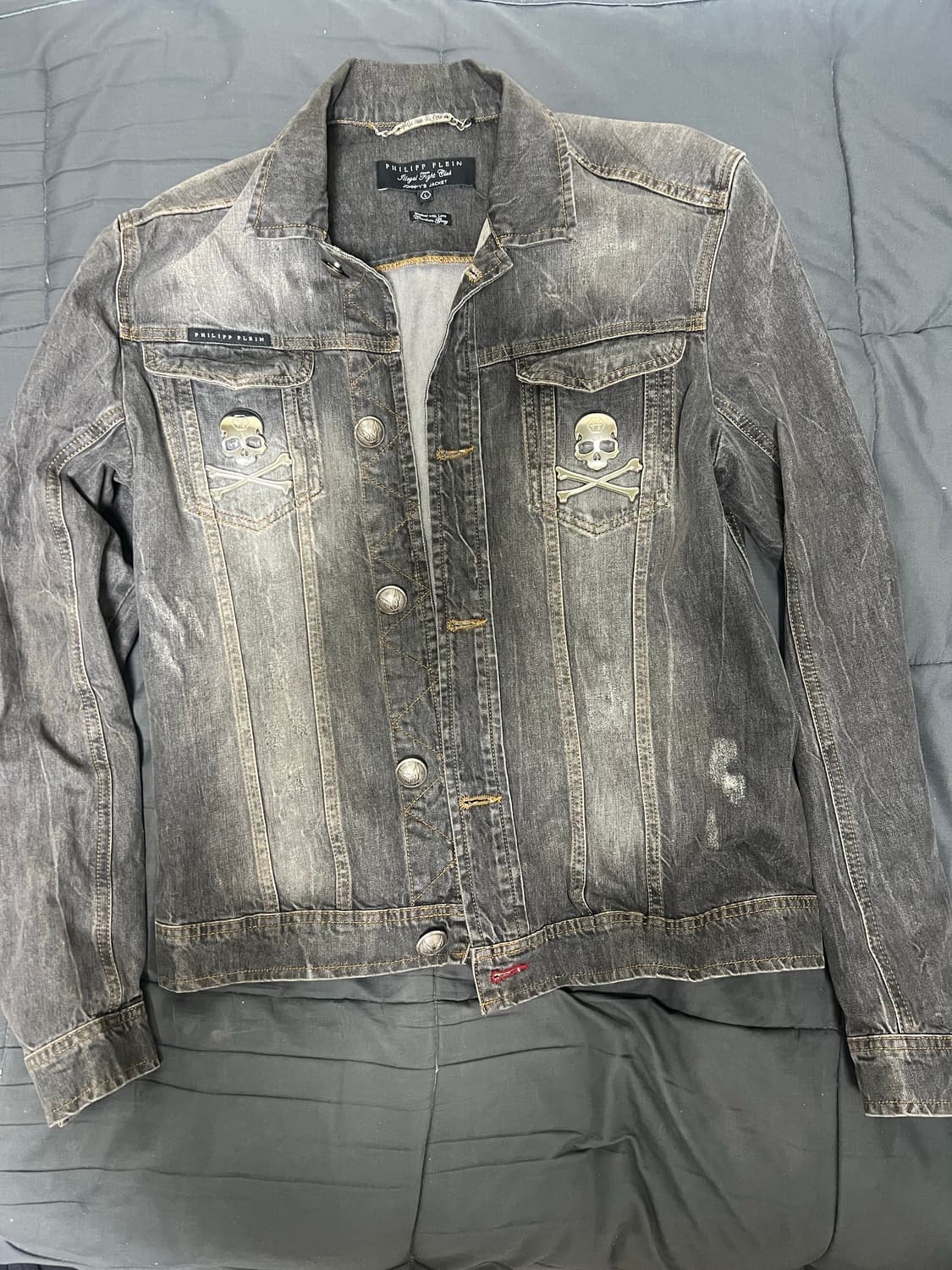 필립플레인 바이커 데님자켓 상품이미지1