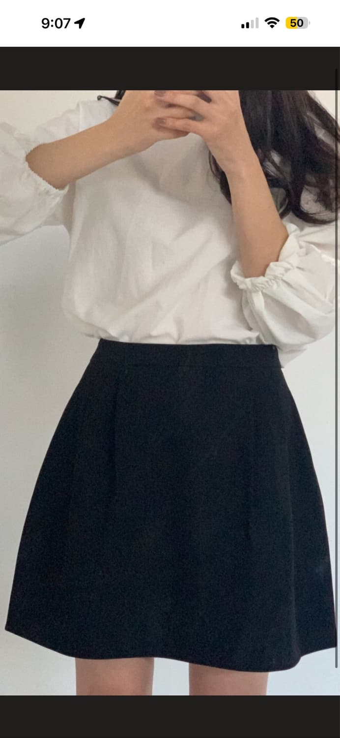 (택0) 웨어웨더 헤일로 스커트 m 새상품 상품이미지2