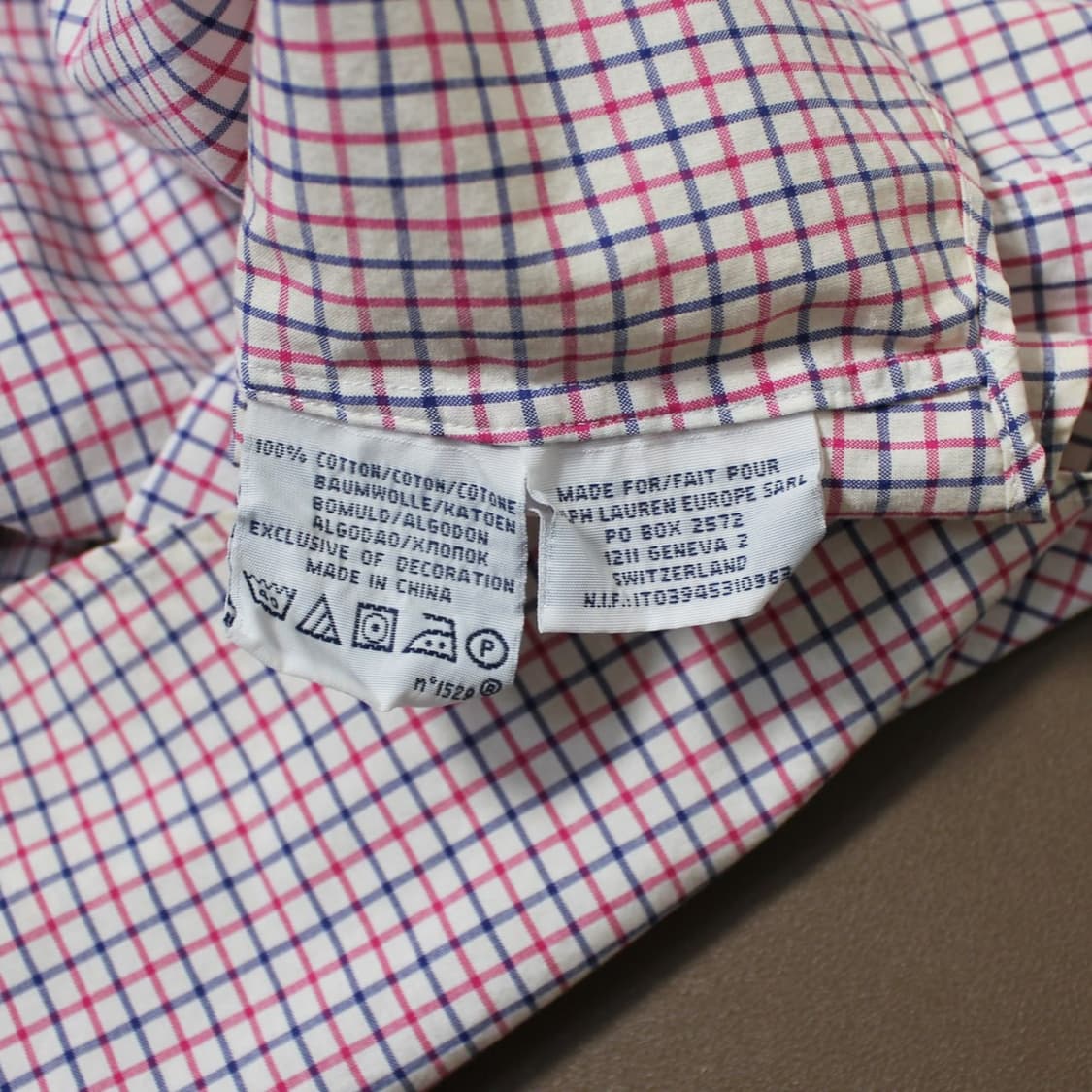 Polo 폴로 랄프로렌 깅엄 반팔 셔츠 상품이미지5