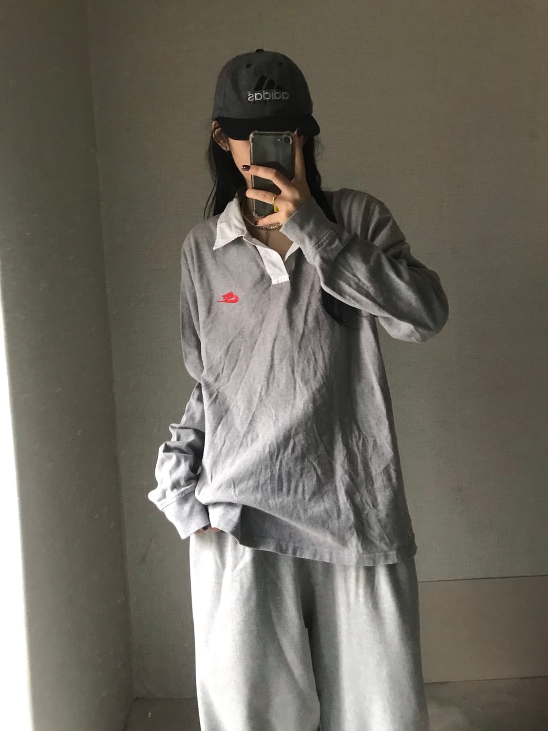나이키 그레이 오버핏pk 상품이미지5