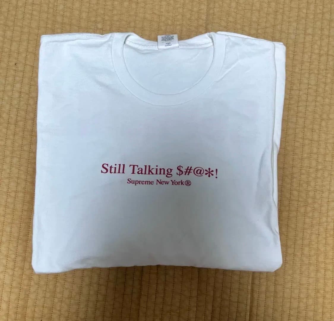 [XXL] 슈프림 still talking 반팔티 상품이미지3