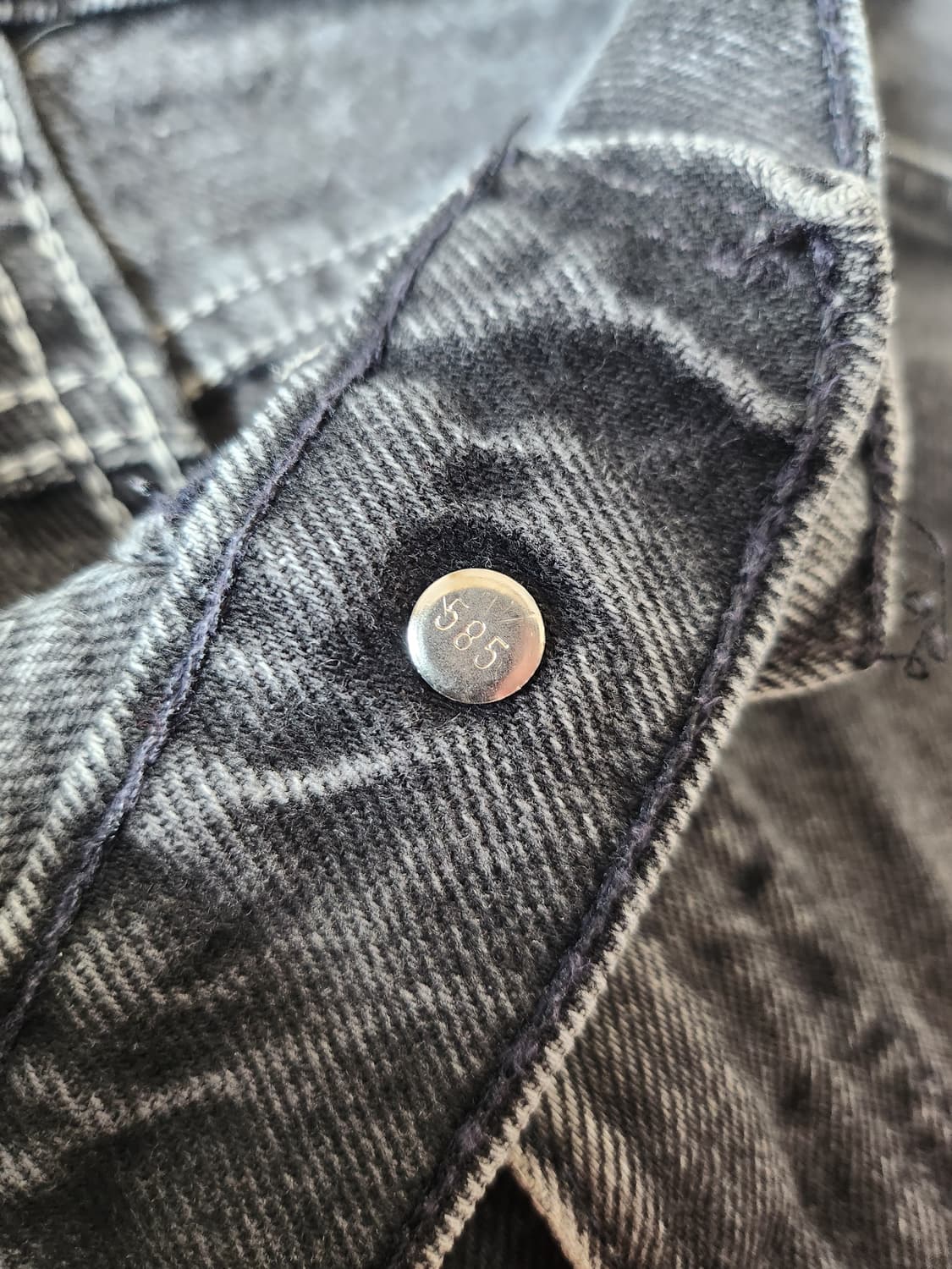 90s levis 550 orange tab black jean 상품이미지2