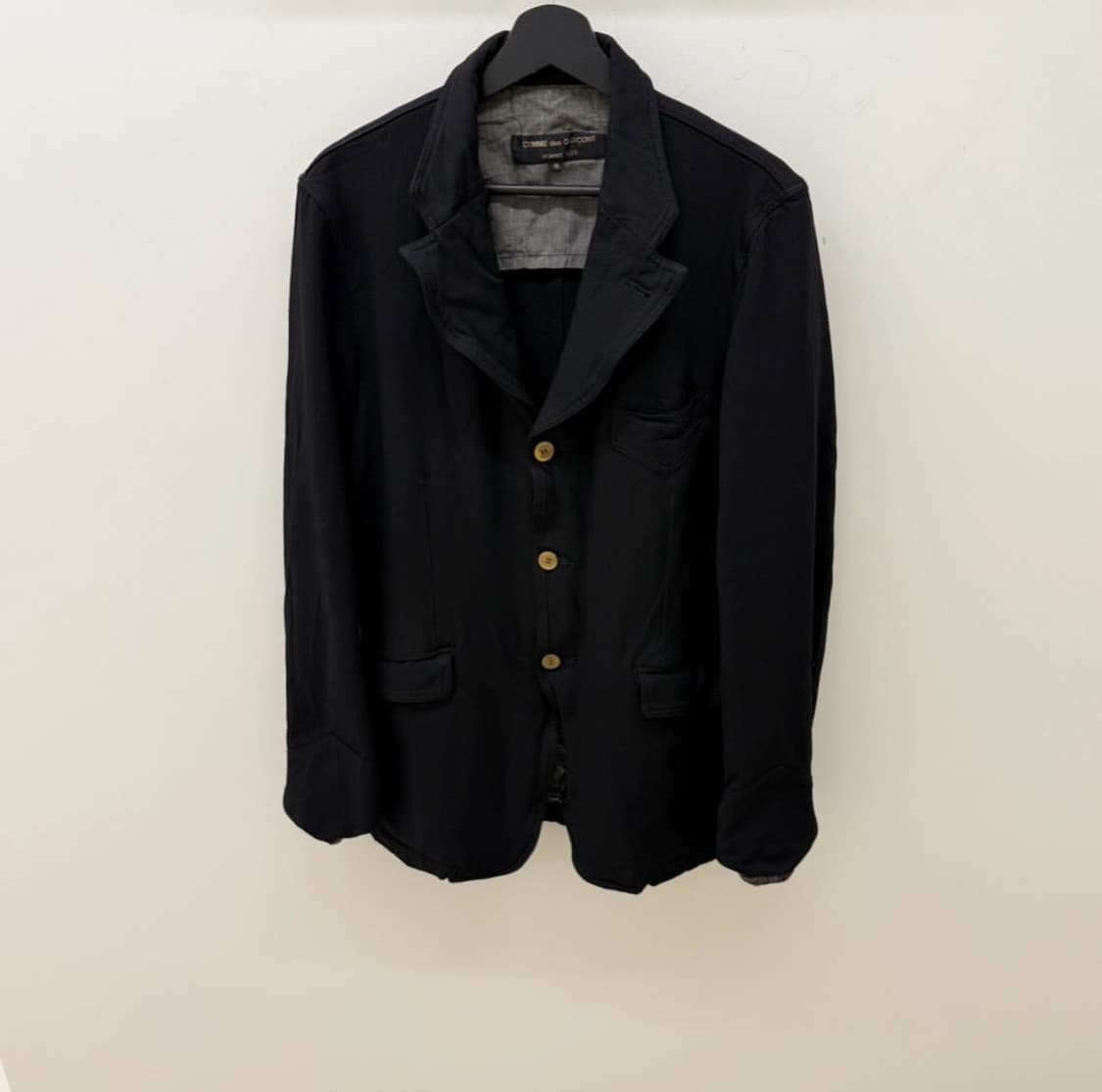 꼼데가르송 옴므플러스 축융 4버튼 하이넥 자켓 상품이미지4