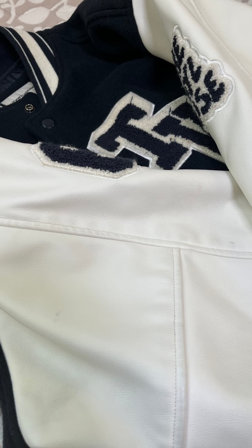 더바이닐하우스 바시티 자켓 네이비 L 상품이미지7