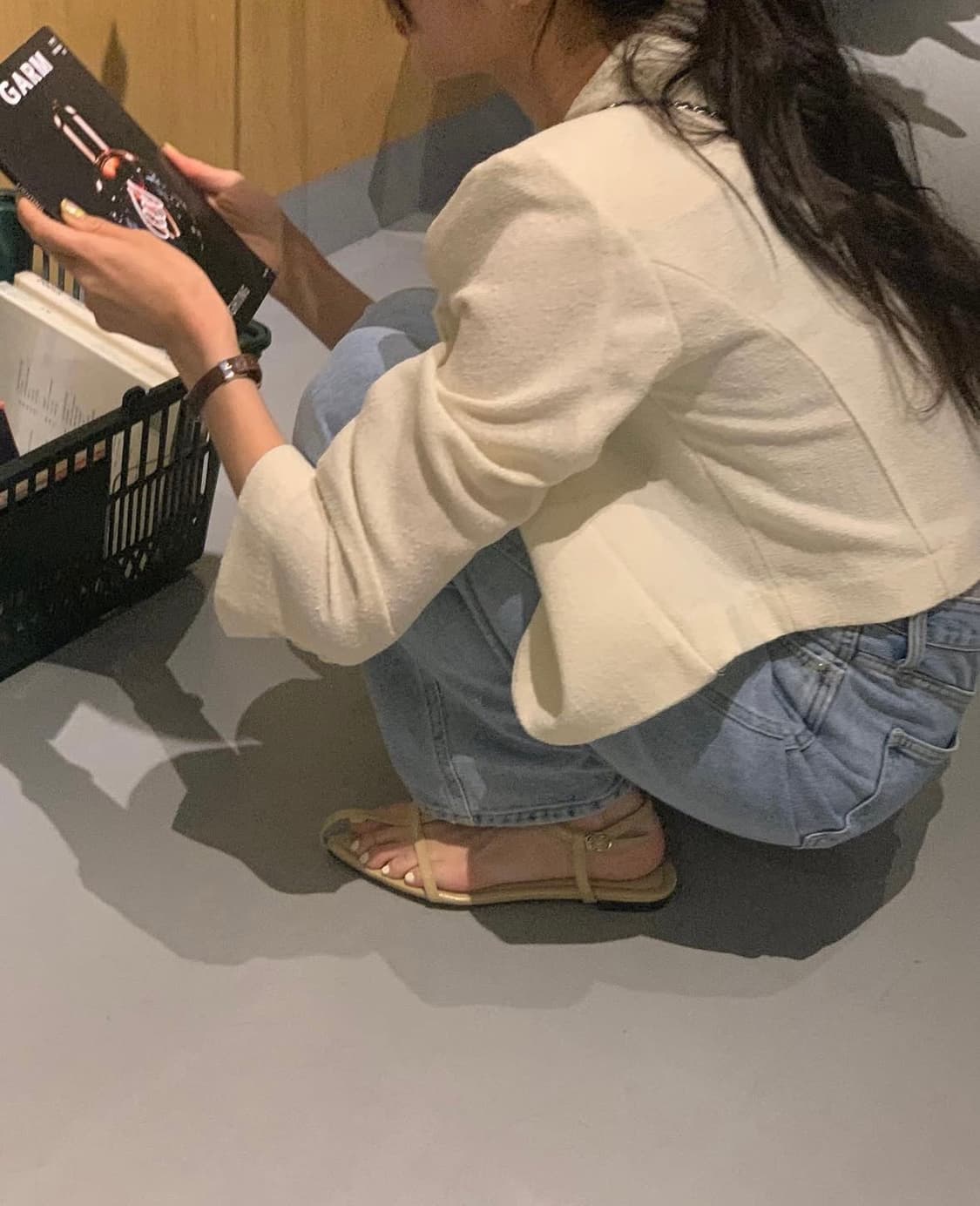 그랑블룸 써머 트위드 자켓  상품이미지3