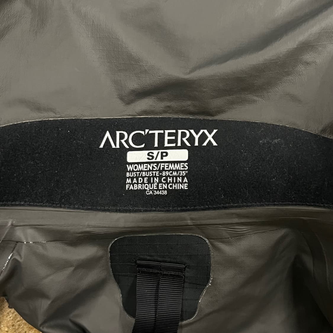 [정품/S] 아크테릭스 고어텍스 자켓 그린 b18 상품이미지5