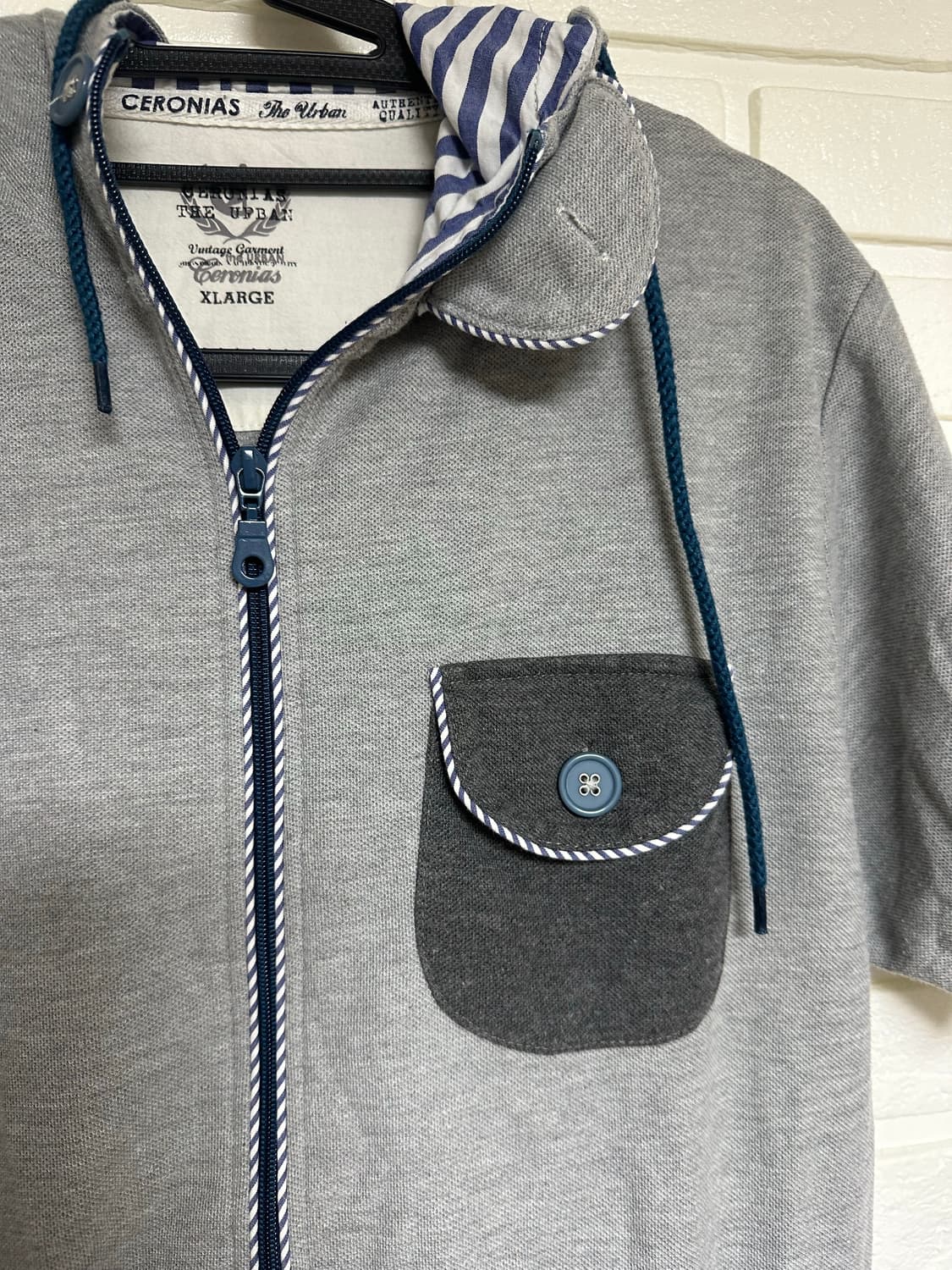 반팔 후드집업 상품이미지3