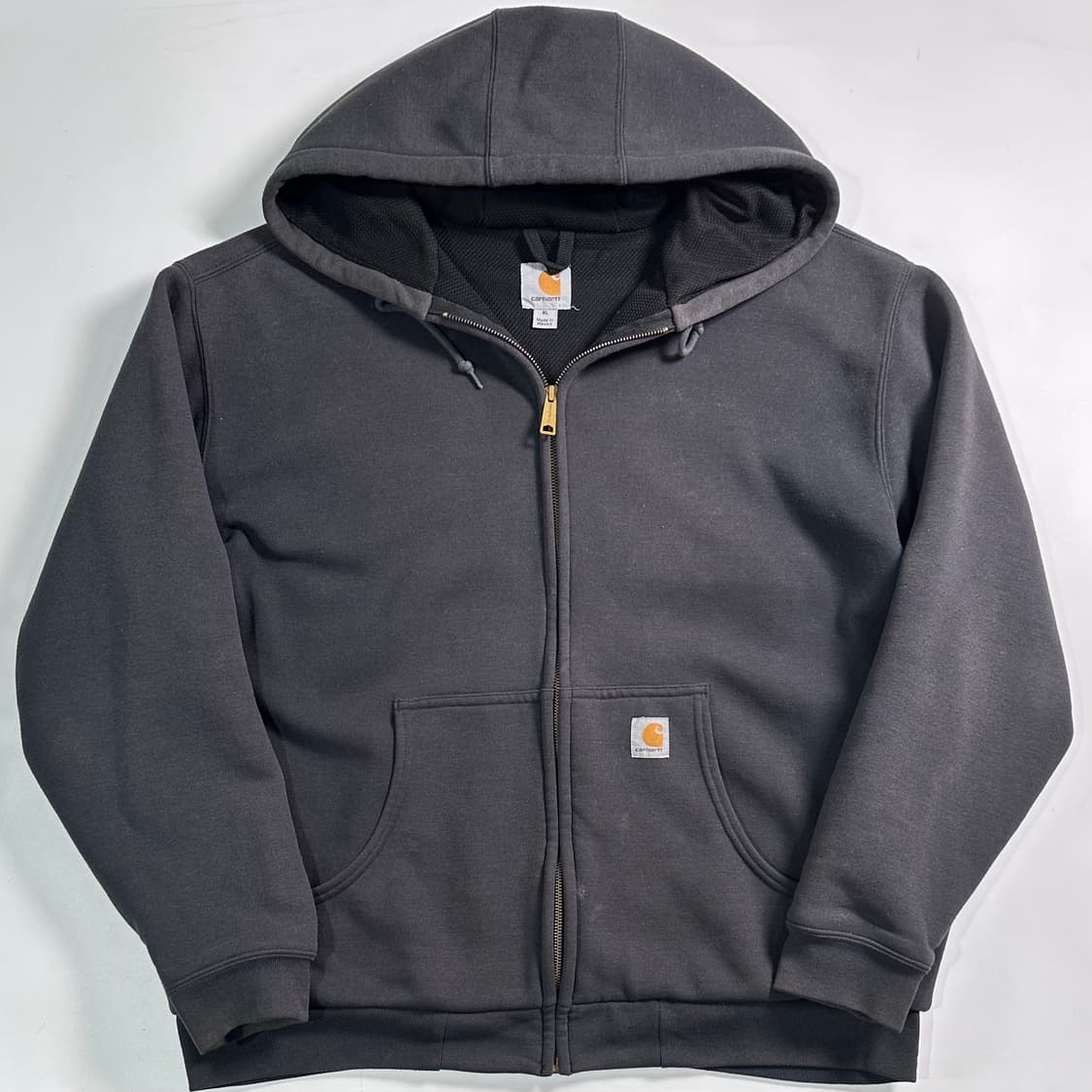 칼하트 페이딩 써멀 후드집업 상품이미지1