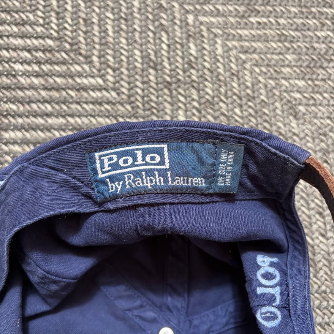 폴로랄프로렌 네이비 볼캡(OS) 상품이미지4