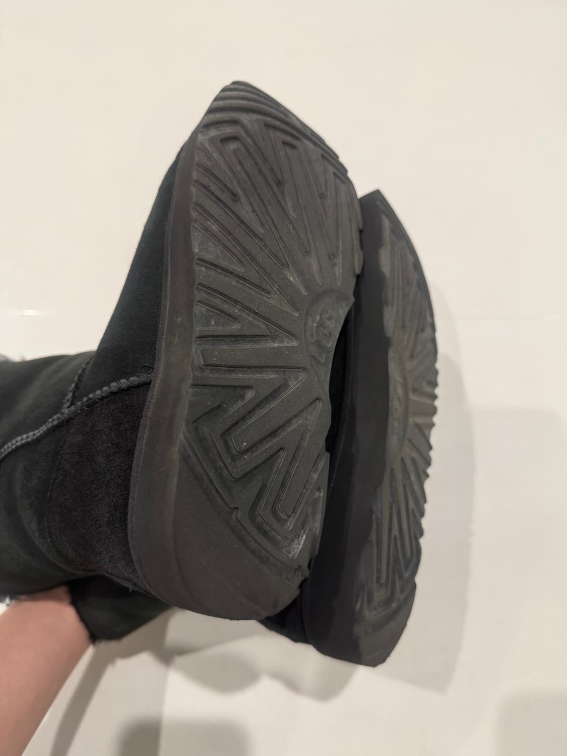 어그 부츠 정품 투웨이 베일리 미니 털부츠 블랙 검정 225 230 상품이미지5