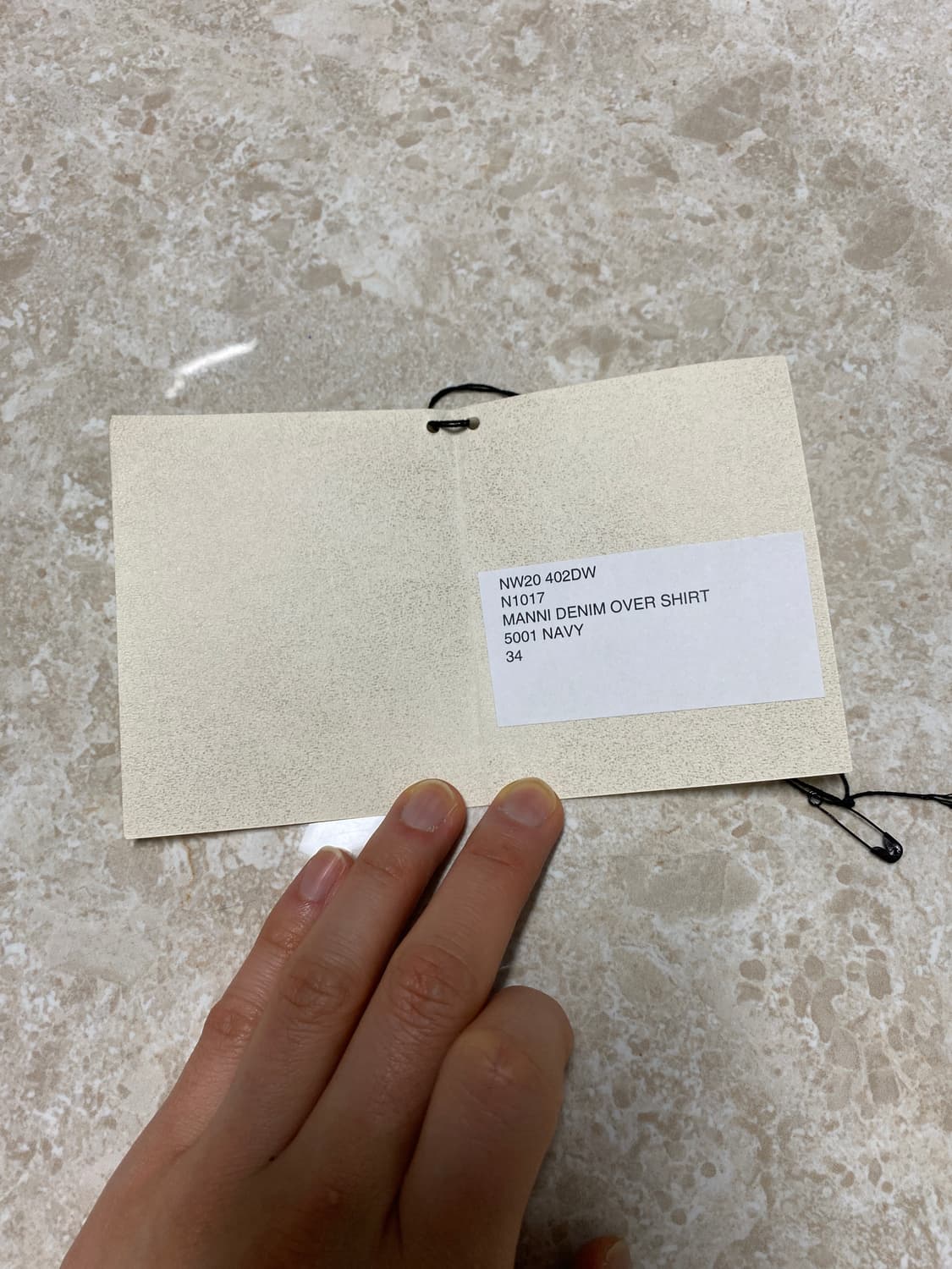 나마체코 Manni 데님 자켓 상품이미지5