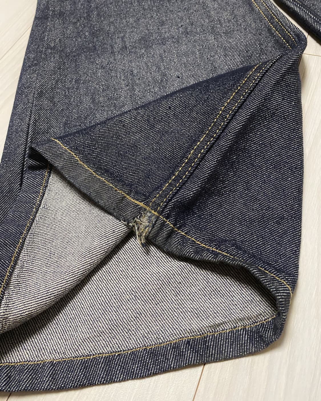 Dnsr 시그니처 플레어 데님 팬츠 인디고 L 상품이미지5