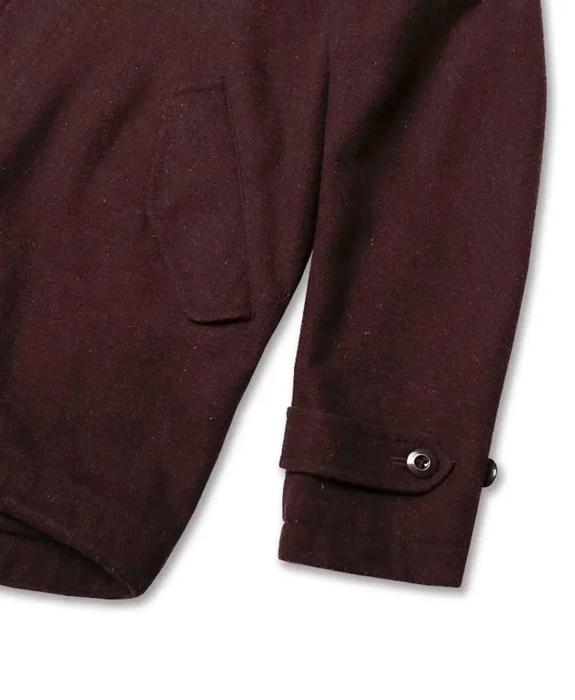빔즈 [Beams] 버건디 울 피쉬테일 자켓 상품이미지3